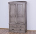 Wardrobe with 2 doors and 3 drawers