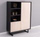 Storage cabinet with 2 doors "Slatted"