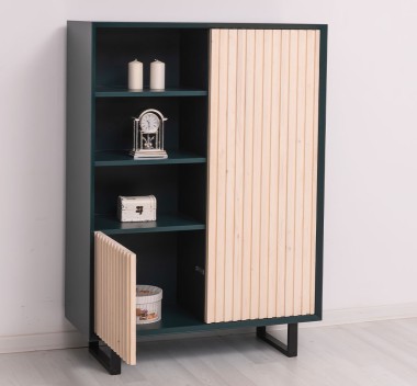 Storage cabinet with 2 doors "Slatted"