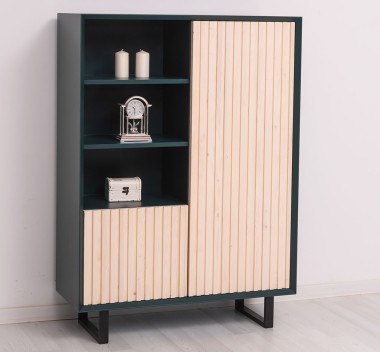 Storage cabinet with 2 doors "Slatted"