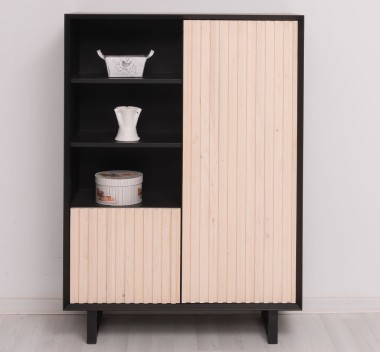 Storage cabinet with 2 doors "Slatted"