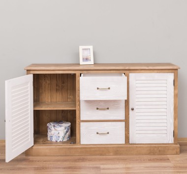 Buffet with 2 doors and 3 drawers, Shutter Collection