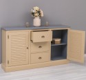 Buffet with 2 doors and 3 drawers, Shutter Collection