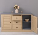 Buffet with 2 doors and 3 drawers, Shutter Collection