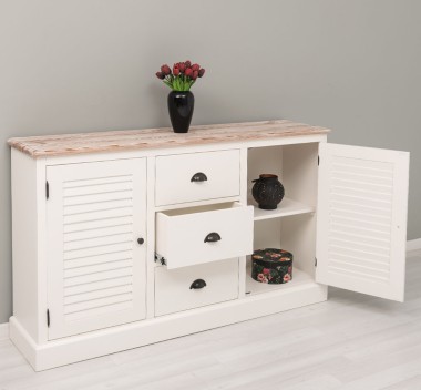 Buffet with 2 doors and 3 drawers, Shutter Collection