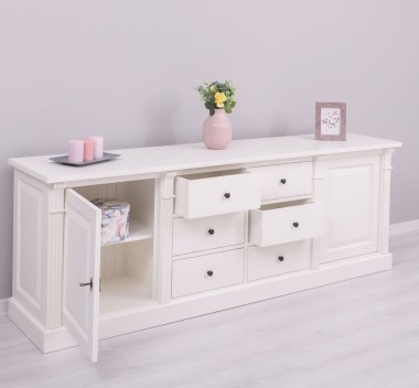 Buffet with 2 doors, 6 drawers, BAS, Directoire Collection