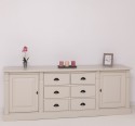 Buffet with 2 doors, 6 drawers, BAS, Directoire Collection