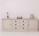 Buffet with 2 doors, 6 drawers, BAS, Directoire Collection