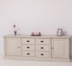 Buffet with 2 doors, 6 drawers, BAS, Directoire Collection