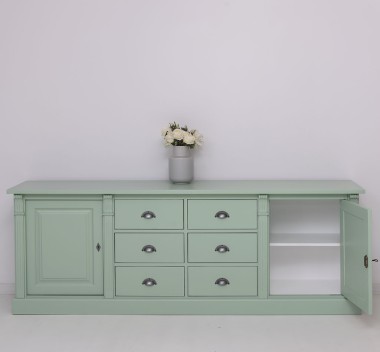 Buffet with 2 doors, 6 drawers, BAS, Directoire Collection