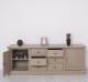 Buffet with 2 doors, 6 drawers, BAS, Directoire Collection