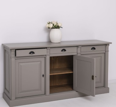 Buffet with 3 doors, 3 drawers, BAS Directoire Collection