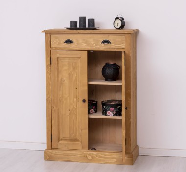 Cabinet with drawer, 2 doors and 1 drawer