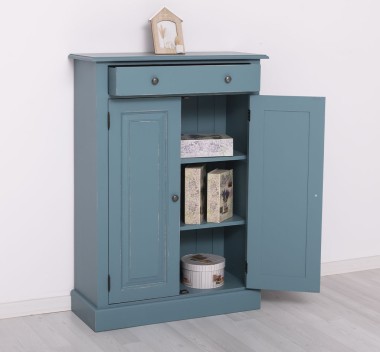 Cabinet with drawer, 2 doors and 1 drawer