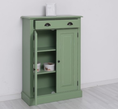 Cabinet with drawer, 2 doors and 1 drawer