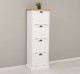 Narrow chest of drawers with 4 folding doors - Color Top_P002 - Color Corp_P004 - DOUBLE COLORED