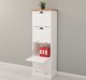 Narrow chest of drawers with 4 folding doors - Color Top_P002 - Color Corp_P004 - DOUBLE COLORED