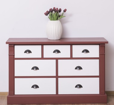 Chest of drawers with 7 drawers - Corp_P029 - Drawers_P004 - Double Color