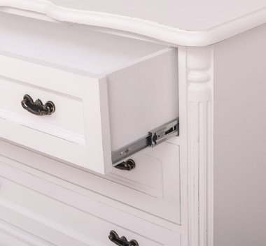 Chest of 3 drawers Chic, drawers on soft close - Color_P030++P004A - Double Layer Antic