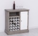 Small bar furniture with winerack - Color Corp_P037 / Color Door_P004 - DOUBLE COLORED