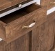 Kitchen sideboard 3 doors, 3 drawers BAS + 2 doors, 4 drawrs SUP, oak