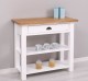 Console with 1 drawer, oak top - Top_P061 - Corp_P004 - Double Color