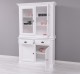 2-Door Sideboard, 2 BAS Drawers + 2 SUP Glass Doors - Color_P004 - PAINT