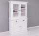 2-Door Sideboard, 2 BAS Drawers + 2 SUP Glass Doors - Color_P004 - PAINT