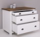 Kitchen unit with 3 drawers and cutlery holder included in the price - Color Top_P064 / Corp_P004 -