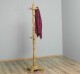 "Anniversary" solid wood hallway hanger - Color_P082 - Lacquer and Stained