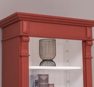 Bookcase, Directoire Collection - Color Ext._P029 / Color Int._P004 - DOUBLE COLORED