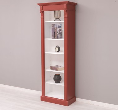 Bookcase, Directoire Collection - Color Ext._P029 / Color Int._P004 - DOUBLE COLORED