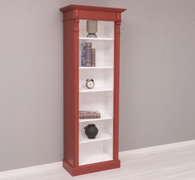 Bookcase, Directoire Collection - Color Ext._P029 / Color Int._P004 - DOUBLE COLORED