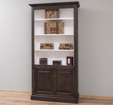 Bookcase with 2 doors