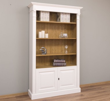 Bookcase with 2 doors