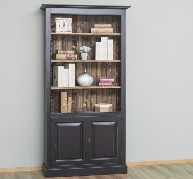 Bookcase with 2 doors