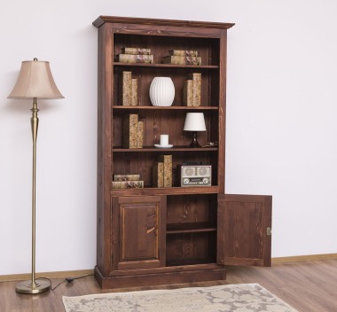 Bookcase with 2 doors