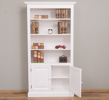 Bookcase with 2 doors