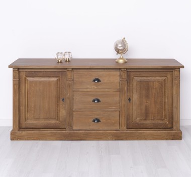 Buffet with 2 doors, 3 drawers, BAS, Directoire Collection