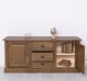 Buffet with 2 doors, 3 drawers, BAS, Directoire Collection