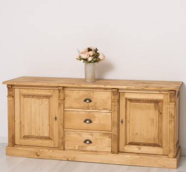 Buffet with 2 doors, 3 drawers, BAS, Directoire Collection