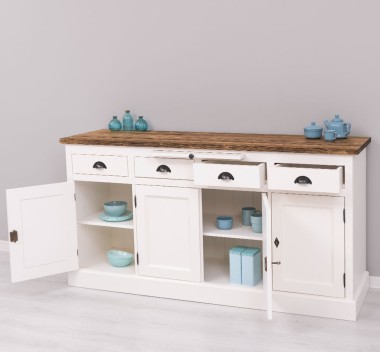 4-door sideboard, 4 drawers, BAS