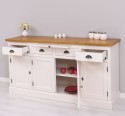 4-door sideboard, 4 drawers, BAS