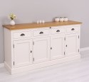 4-door sideboard, 4 drawers, BAS