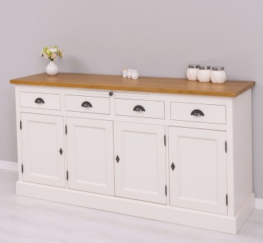 4-door sideboard, 4 drawers, BAS