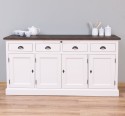 4-door sideboard, 4 drawers, BAS