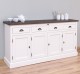 4-door sideboard, 4 drawers, BAS