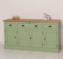 4-door sideboard, 4 drawers, BAS