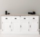 4-door sideboard, 4 drawers, BAS