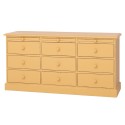 Chest of drawers with 9 drawers